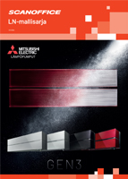 Mitsubishi Electric LN esite, suomen kielinen