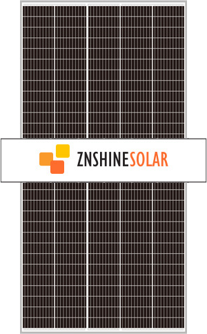 ZNShine Solar -kaksipuolinen aurinkopaneeli, tuotekuva.
